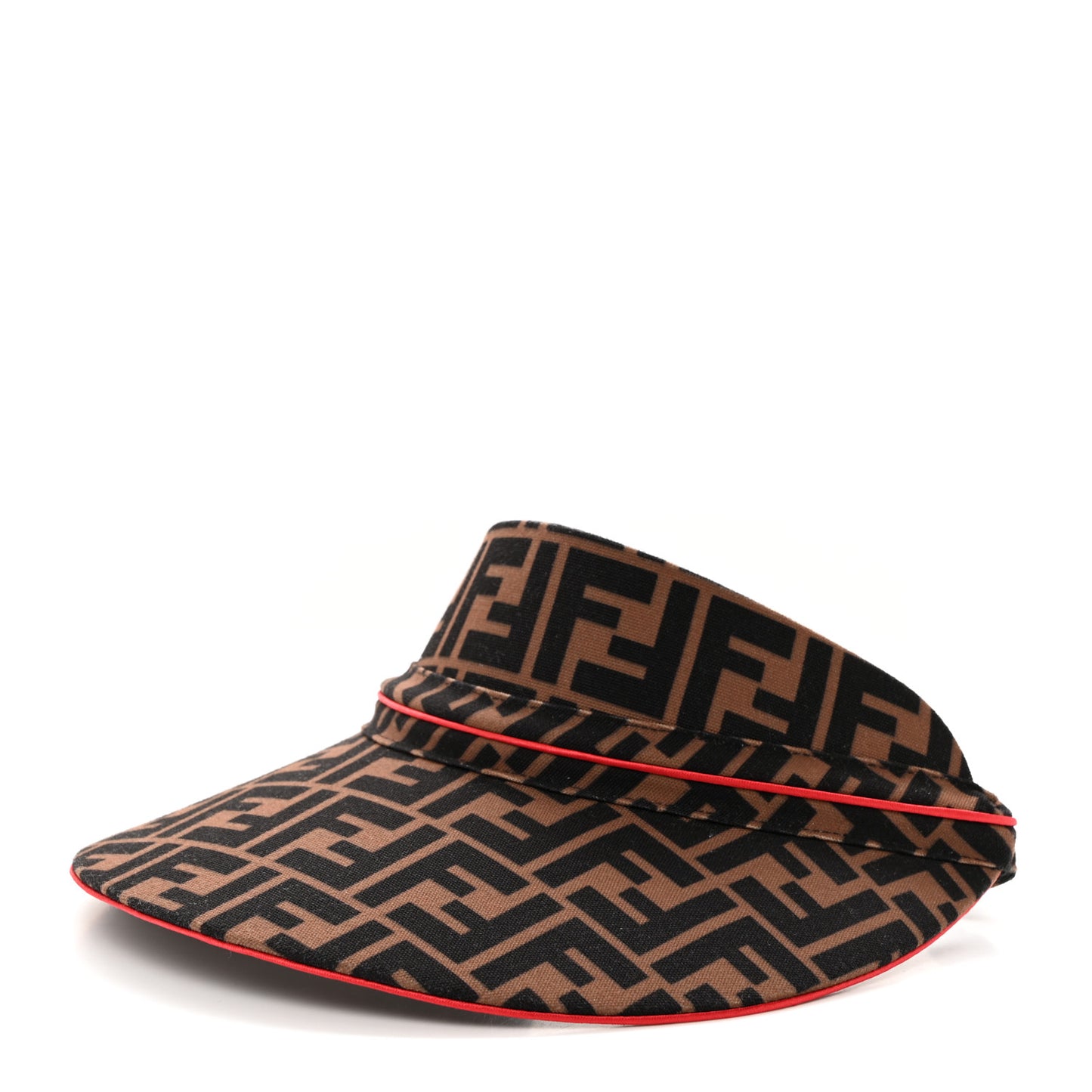 Nylon FF Logo Visor Tobacco Rosso