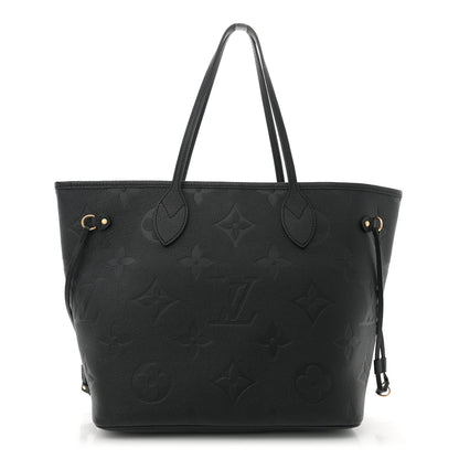 Louis Vuitton Empreinte Monogram Giant Neverfull MM Black 1 of 10