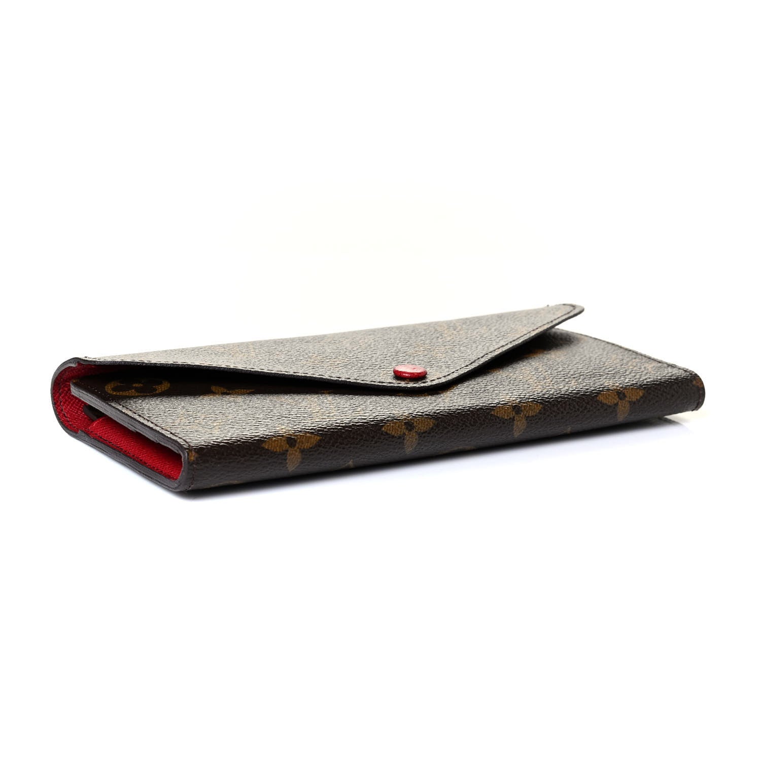 Louis Vuitton Monogram Josephine Wallet Red 3 of 8