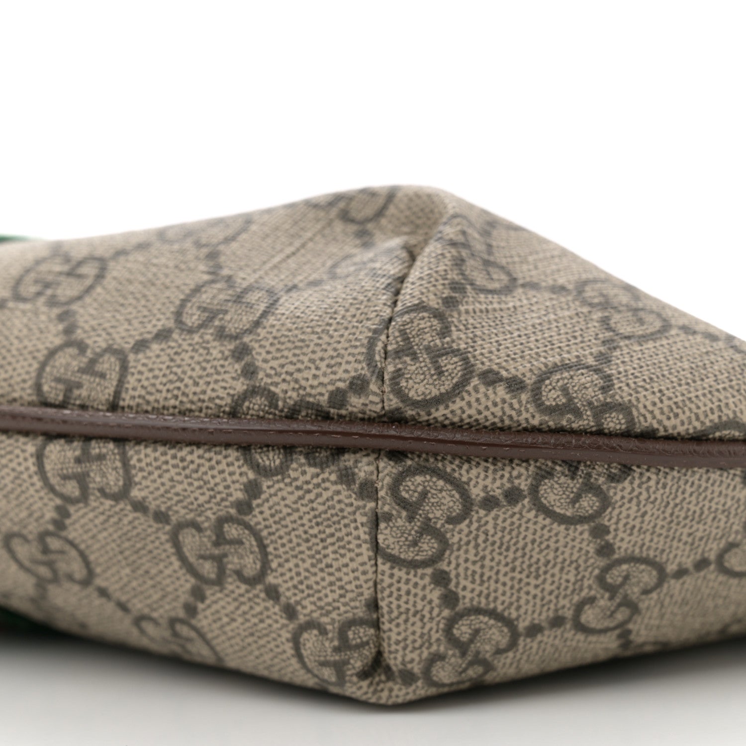 Gucci GG Supreme Monogram Web Small Ophidia Half Moon Hobo Brown 10 of 10