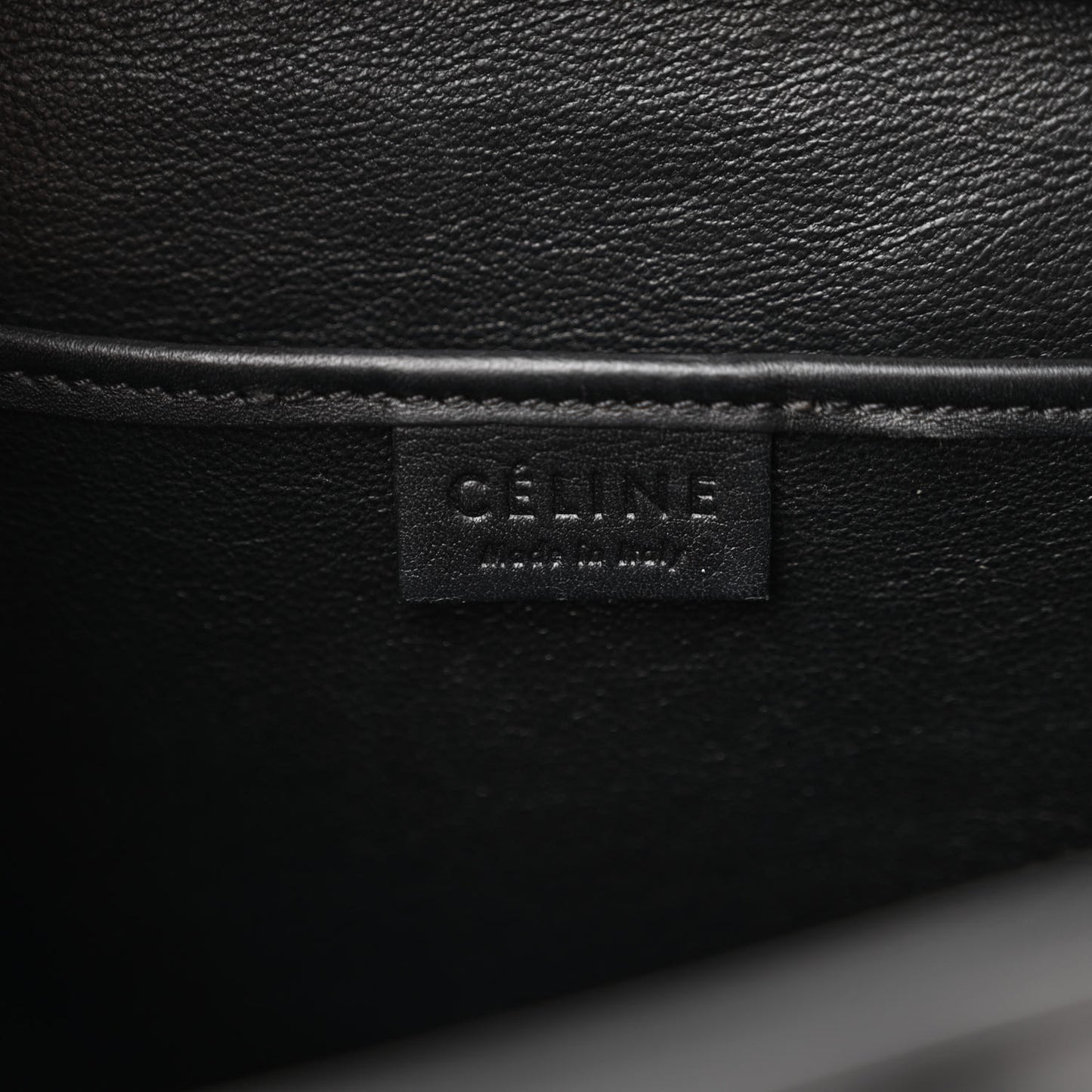 Smooth Calfskin Nano Luggage Black