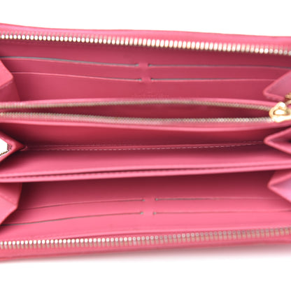 Louis Vuitton Vernis Zippy Wallet Framboise 5 of 13