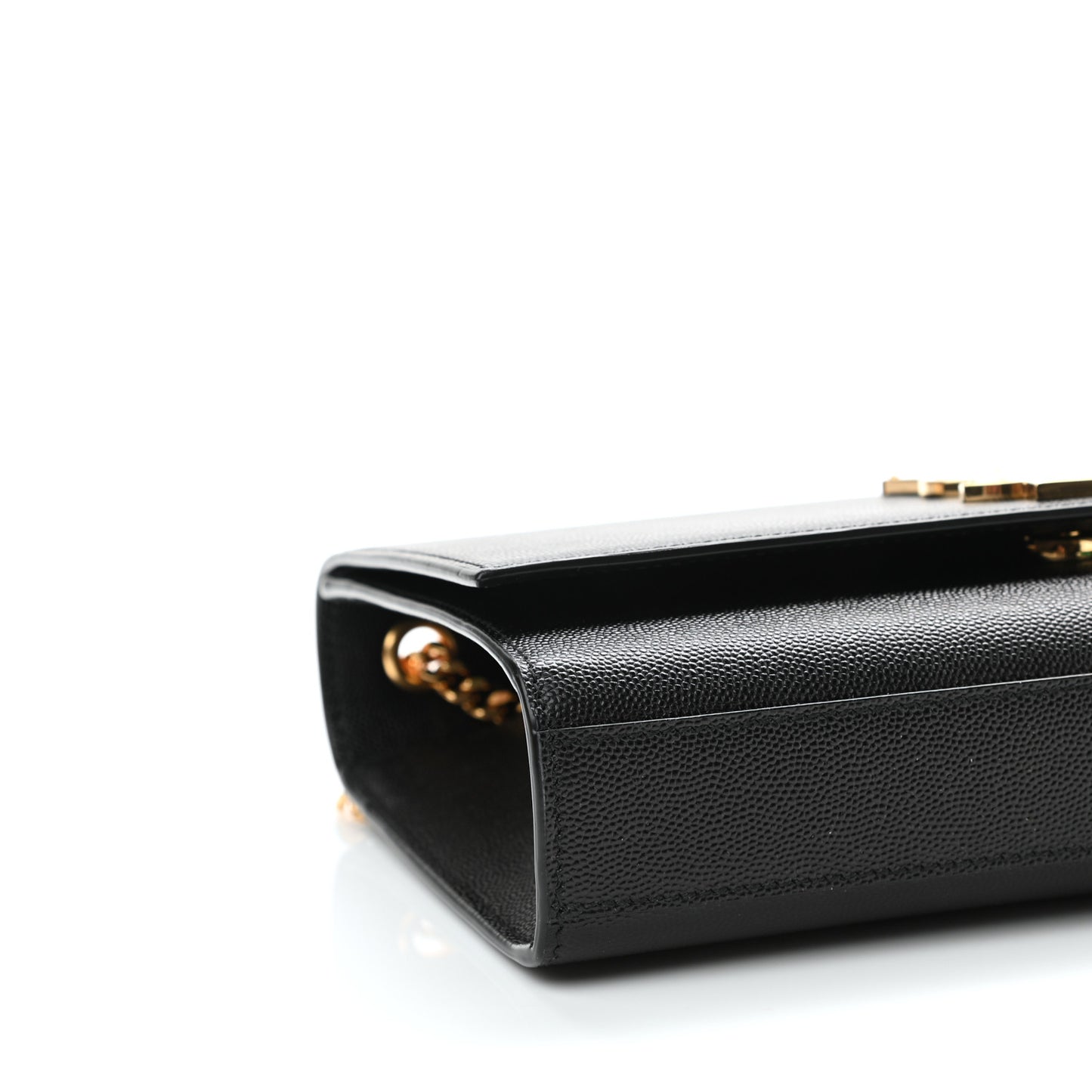 Grain De Poudre Medium Classic Monogram Kate Satchel Black