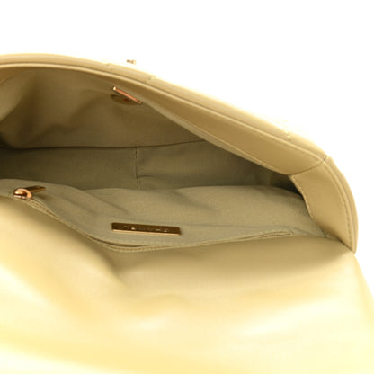 Chanel Lambskin Quilted Medium Chanel 19 Flap Light Green 5 of 11