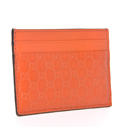 Gucci Microguccissima Card Holder Sun Orange 3 of 6