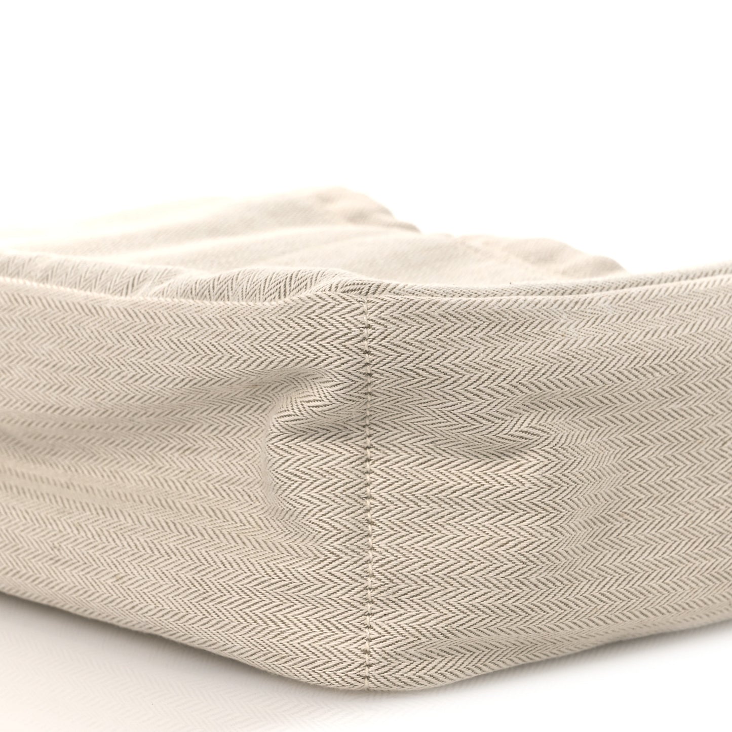 Canvas Barenia Fourbi 25 MM Pouch Naturel Fauve