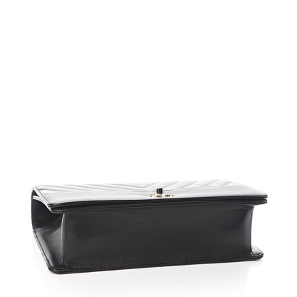 Chanel Lambskin Chevron Quilted Flap Black 4 of 11