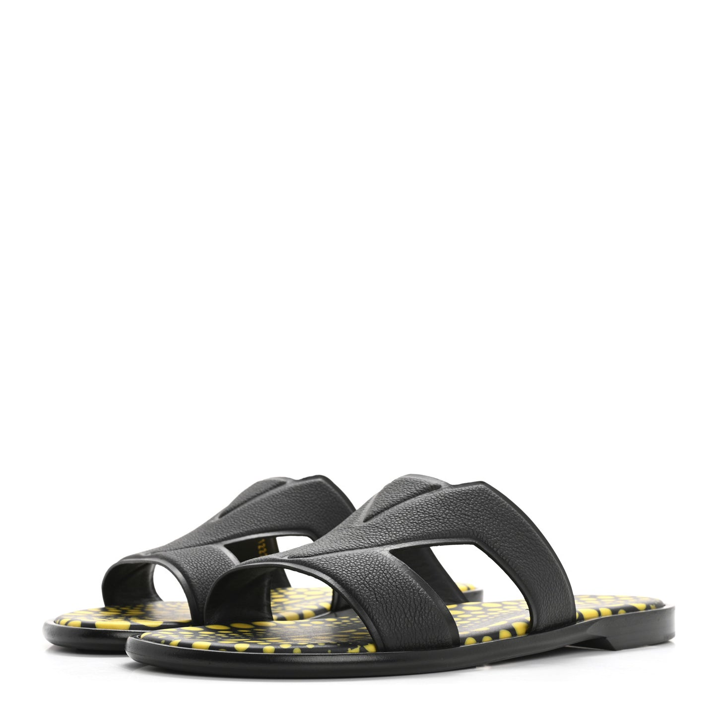LV X YK Taurillon Monogram Mens Waterfront Mules 10 Argent