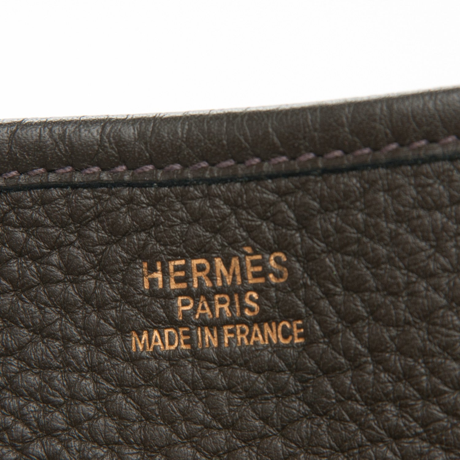 Hermes Taurillon Clemence Evelyne II GM Vert de Gris 6 of 7