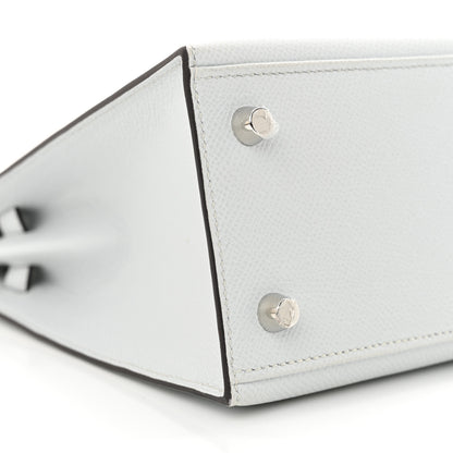 Hermes Epsom Kelly Sellier 25 Gris Platine 9 of 13