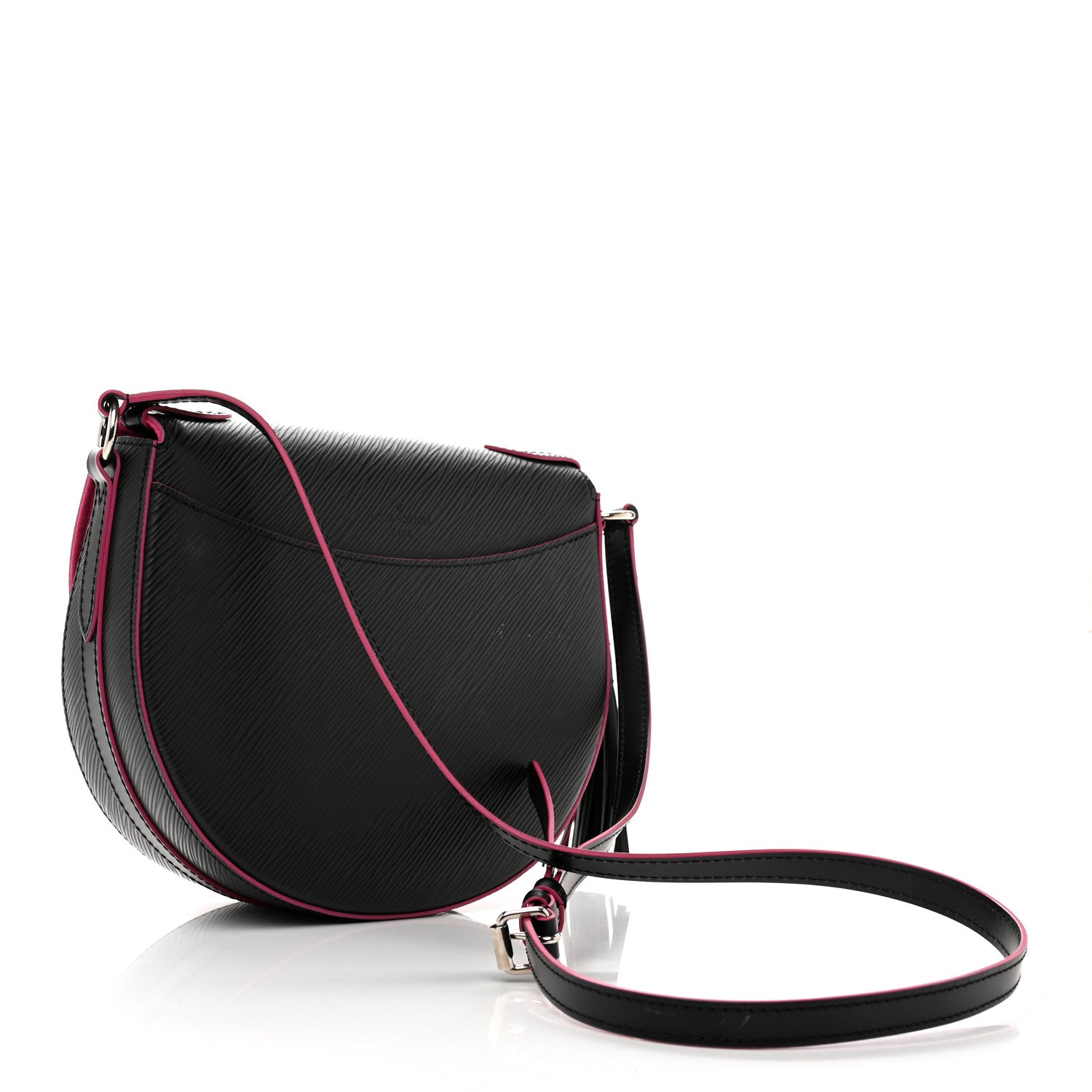 Louis Vuitton Epi Saint Cloud NM Black Hot Pink 3 of 8