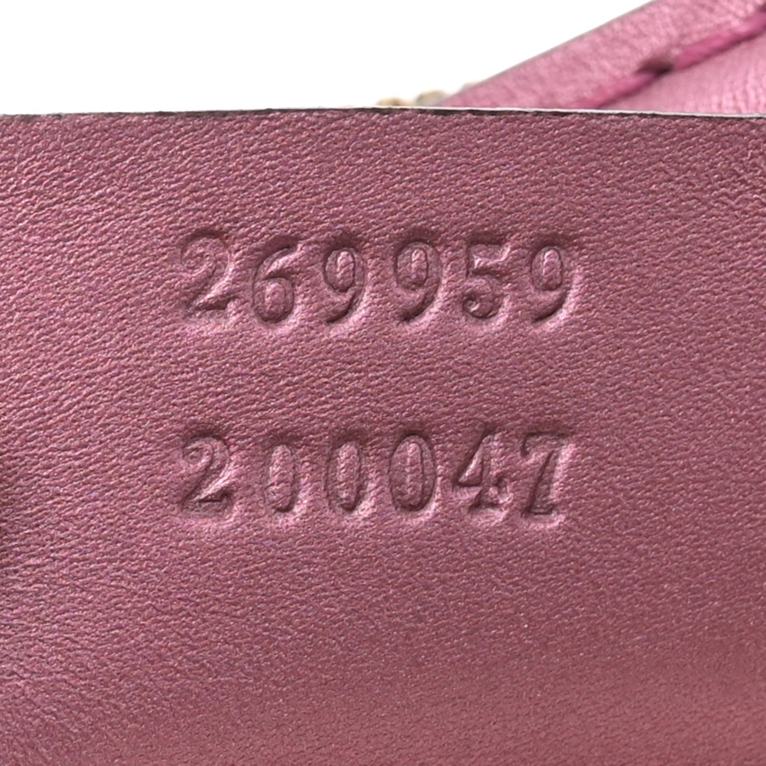 Gucci Monogram Small Heart Bit Charm Hobo Pink 7 of 12
