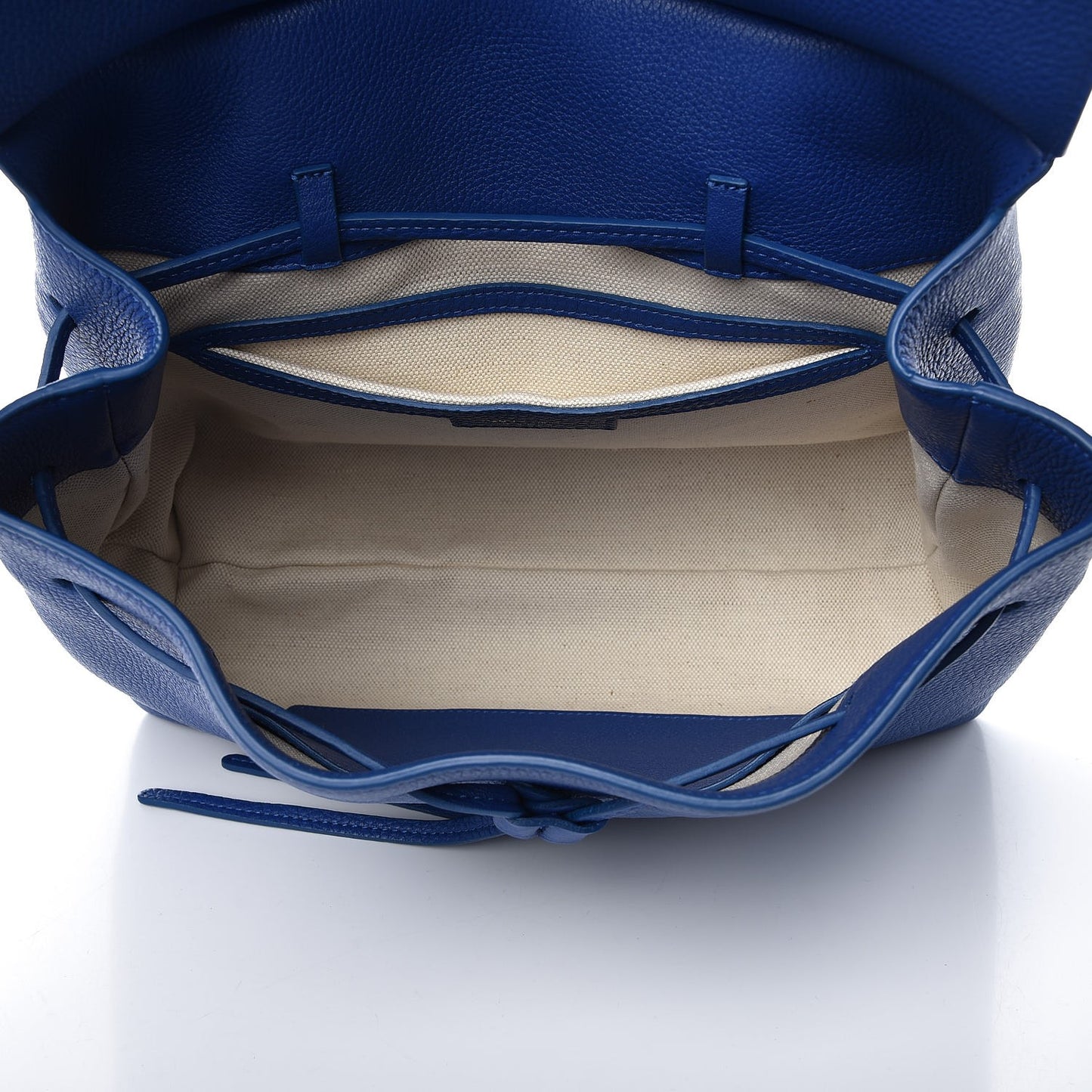 Tumbled Calfskin Lady Bag Royal