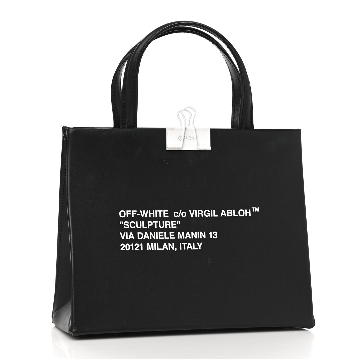 Calfskin Small Box Bag Black
