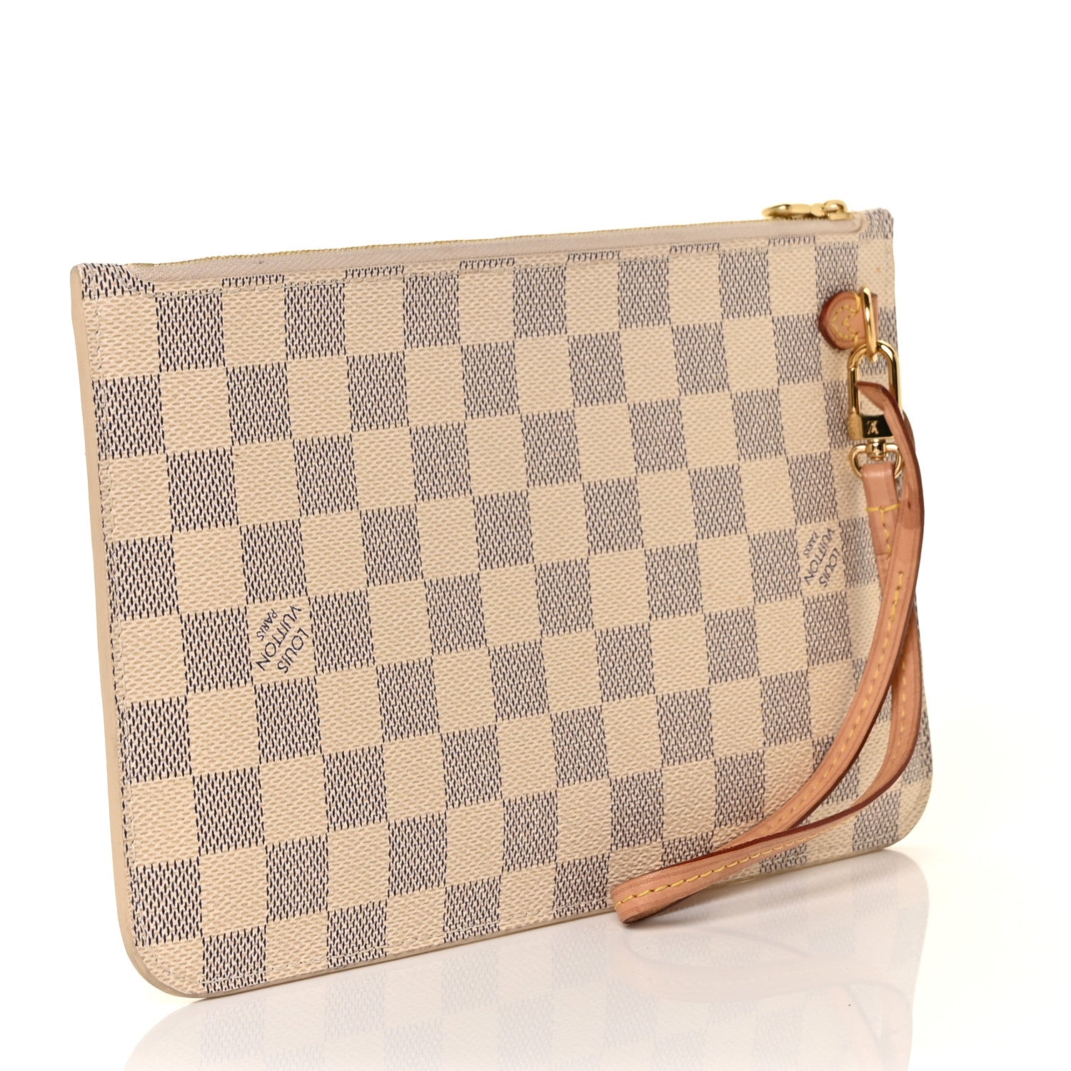 Louis Vuitton Damier Azur Neverfull MM GM Pochette 3 of 8