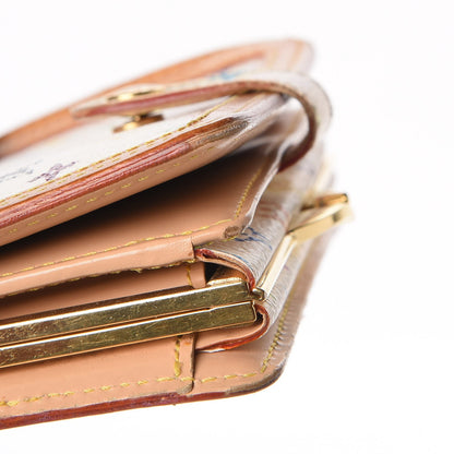 Louis Vuitton Monogram Multicolor French Purse Wallet White 13 of 13