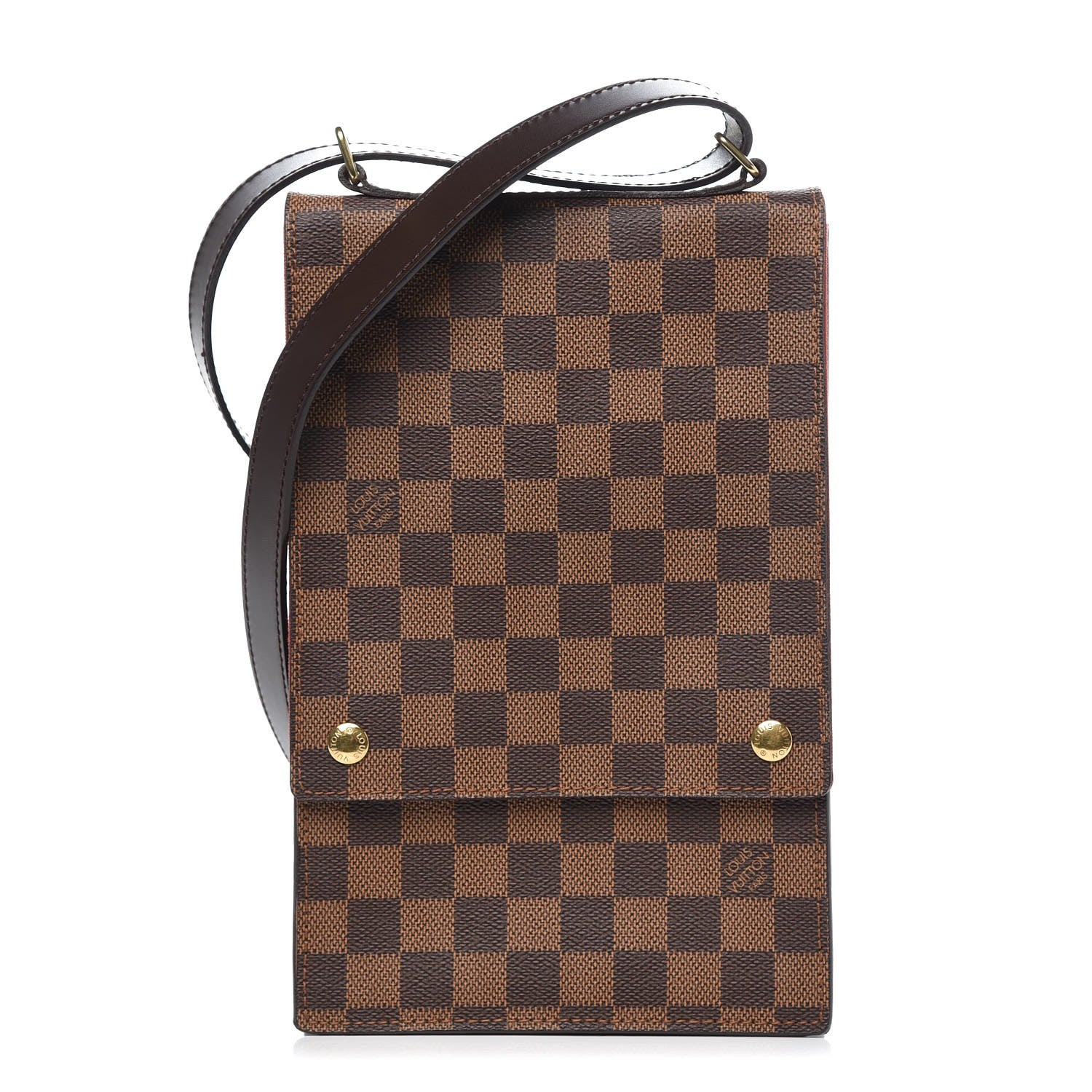 Louis Vuitton Damier Ebene Portobello Travel Shoulder Bag 1 of 8