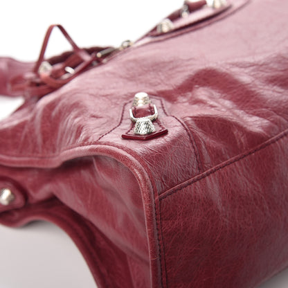 Balenciaga Agneau Giant 12 Silver Hardware City Cassis 8 of 14