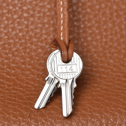Hermes Taurillon Clemence Birkin 35 Gold 20 of 41