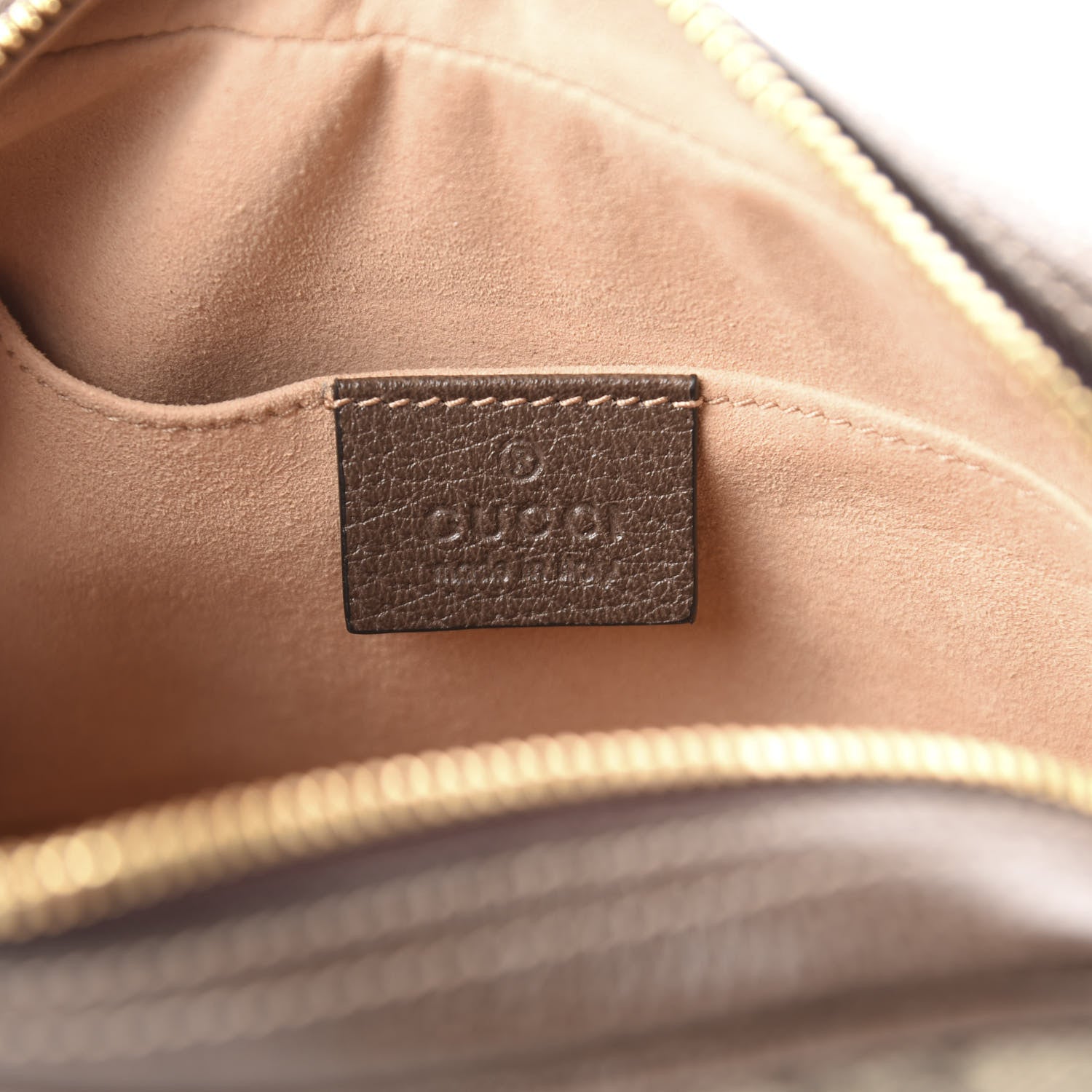 Gucci GG Supreme Monogram Web Small Ophidia Belt Bag 75 30 Dark Brown 6 of 10