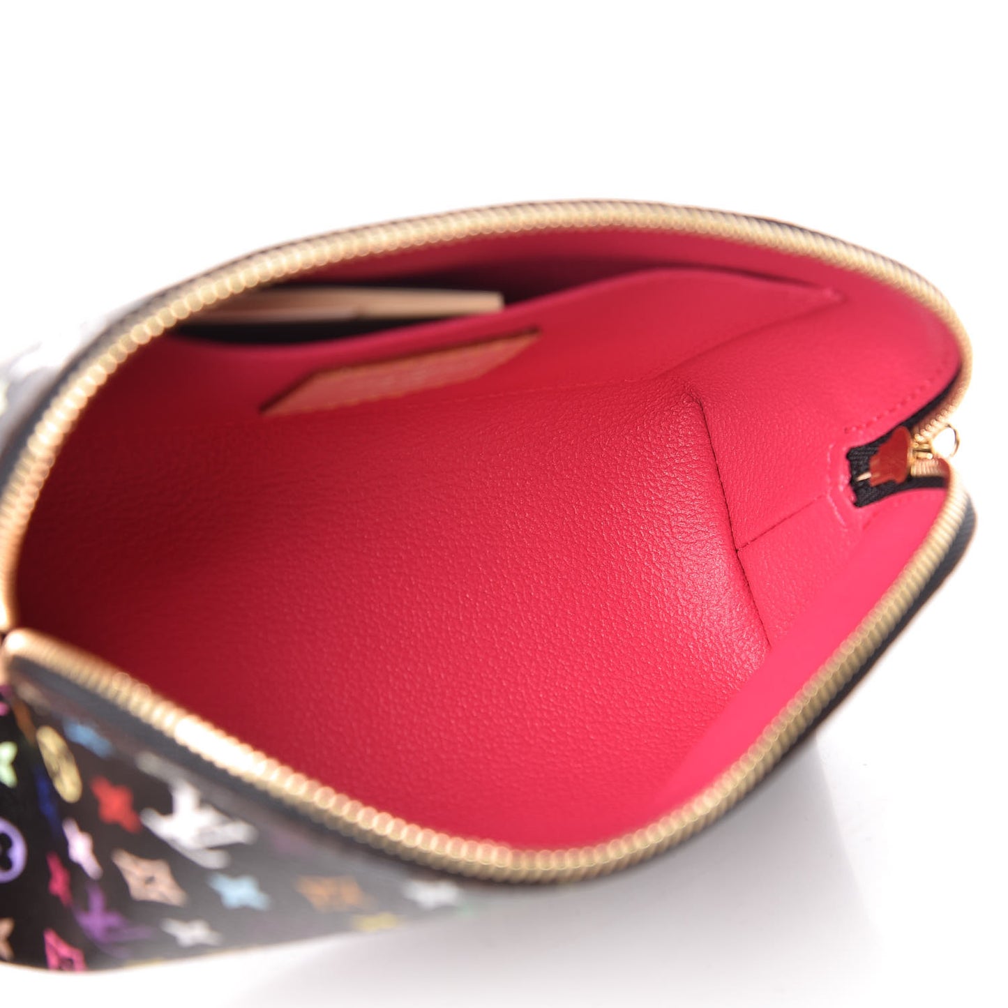 Monogram Multicolor Cosmetic Pouch Black Grenade