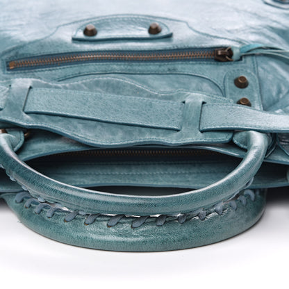 Balenciaga Agneau Classic Hardware City Bleu India 11 of 21