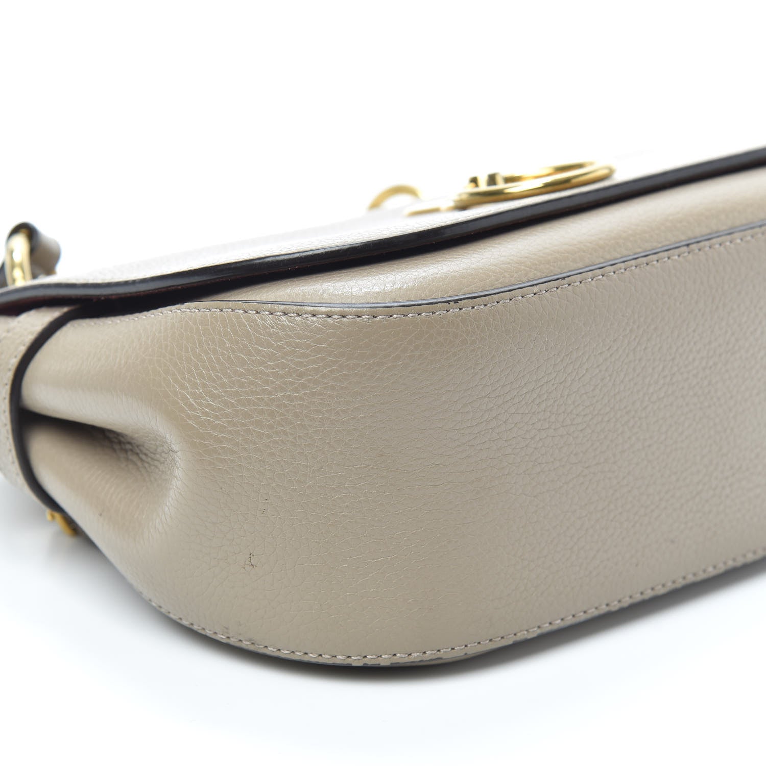 Mulberry Small Classic Grain Small Amberley Satchel Solid Grey 8 of 9