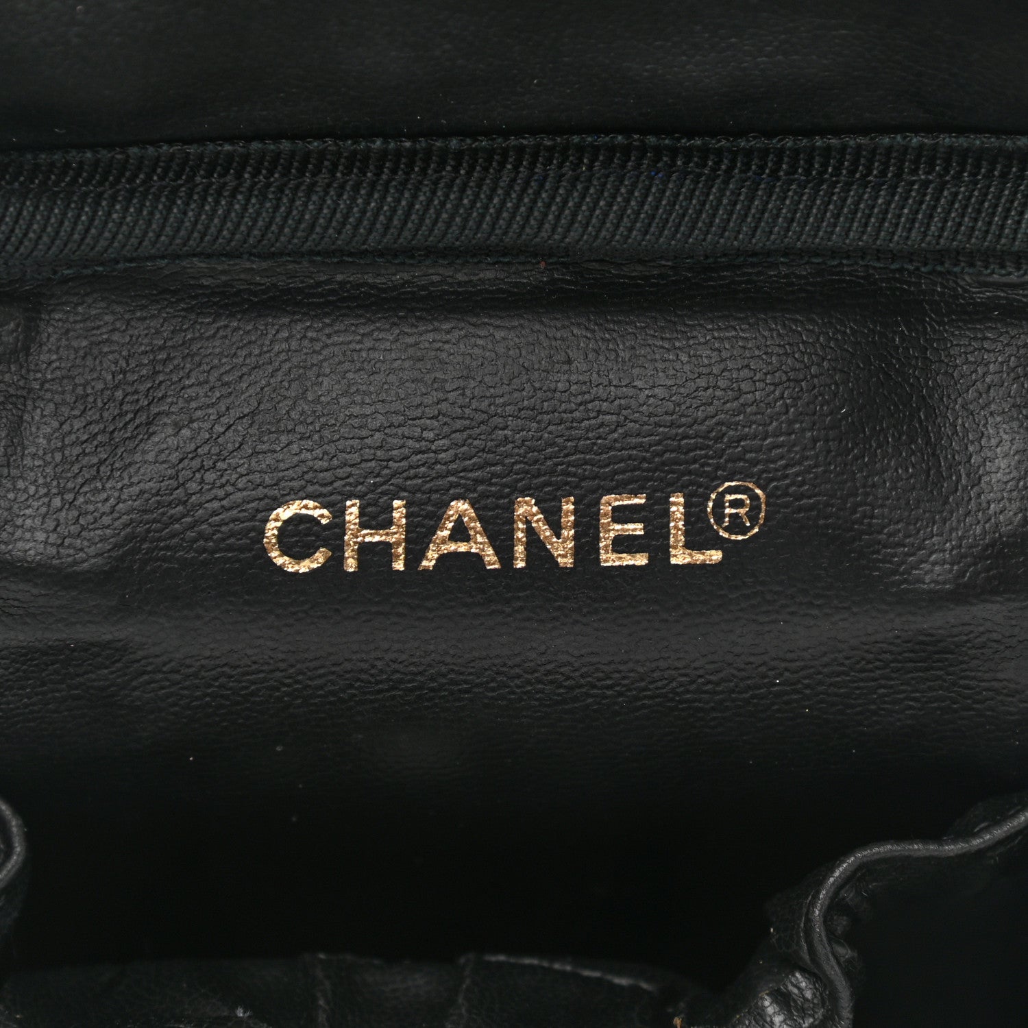 Chanel Caviar Vanity Cosmetic Case Burgundy 6 of 14