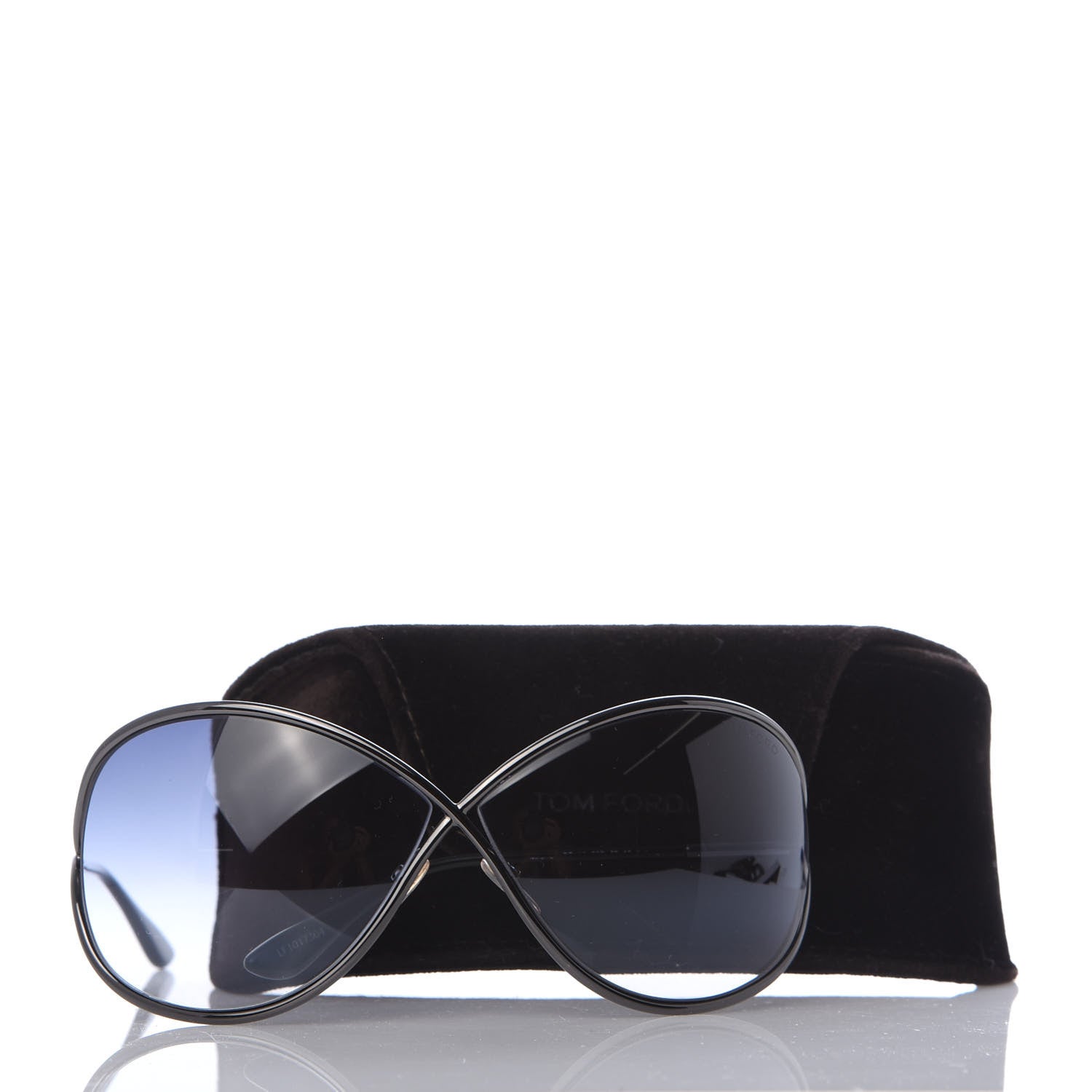 Tom Ford Miranda Crossover Sunglasses TF130 Gunmetal 9 of 9