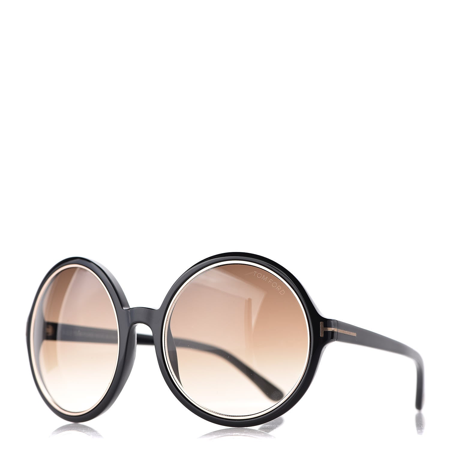 Tom Ford Carrie Sunglasses TF268 Black 1 of 8