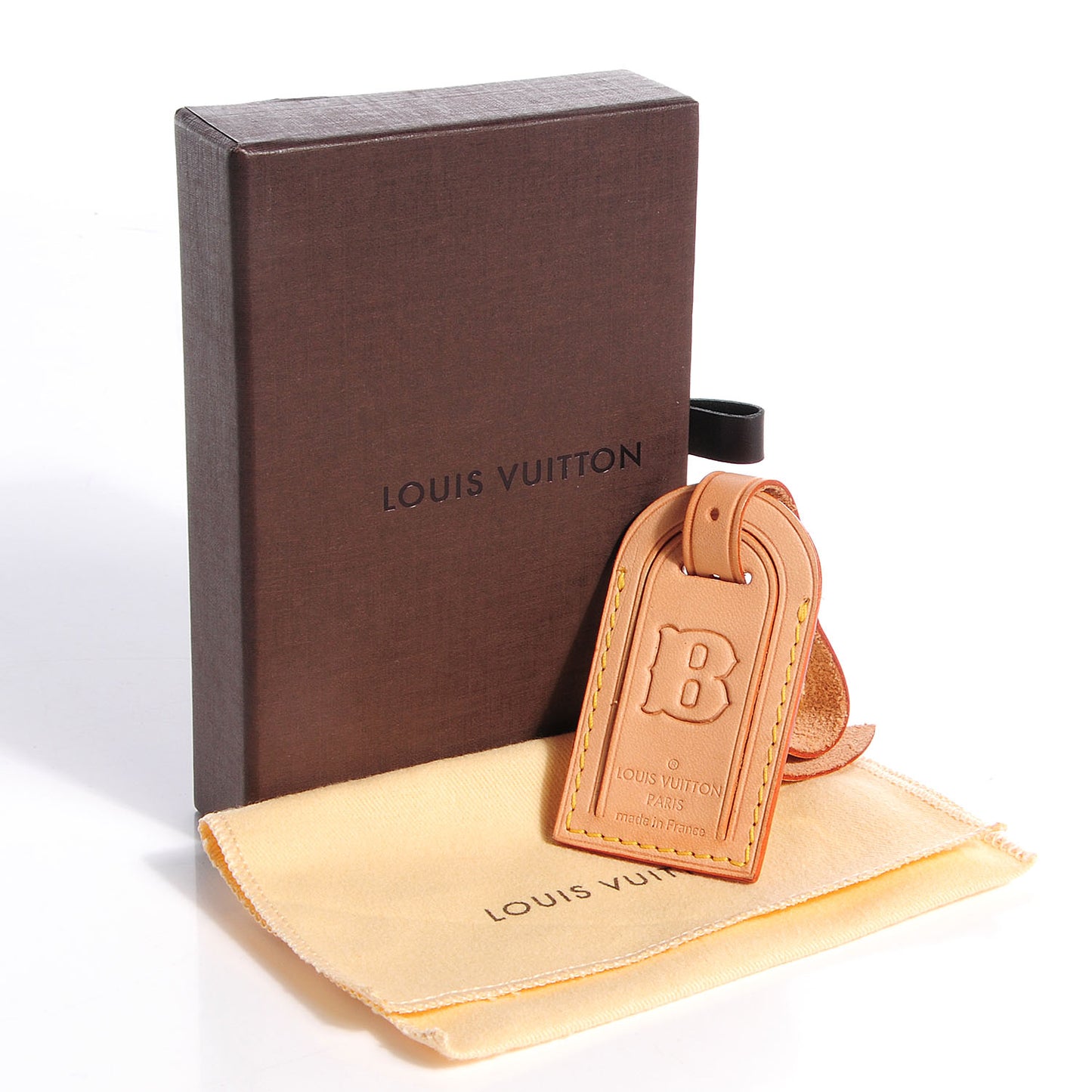 Vachetta Leather Luggage Tag