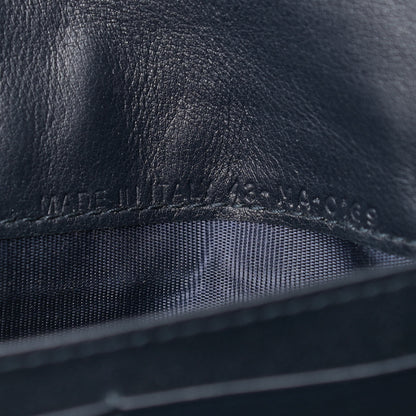 Christian Dior Oblique Saddle Chain Long Wallet Blue 9 of 14