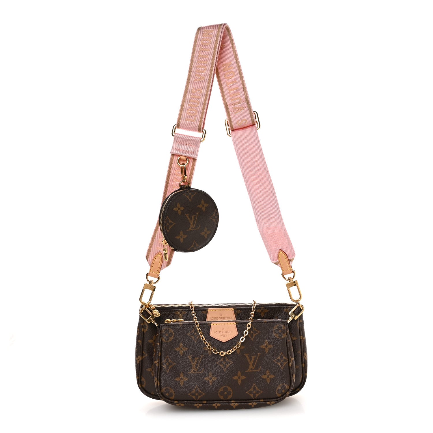 Louis Vuitton Monogram Multi Pochette Accessories Rose Clair 1 of 10