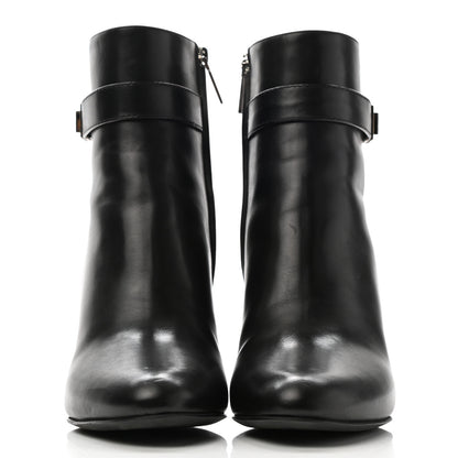 Christian Dior Calfskin Blason Low Boots 39.5 Black 2 of 16