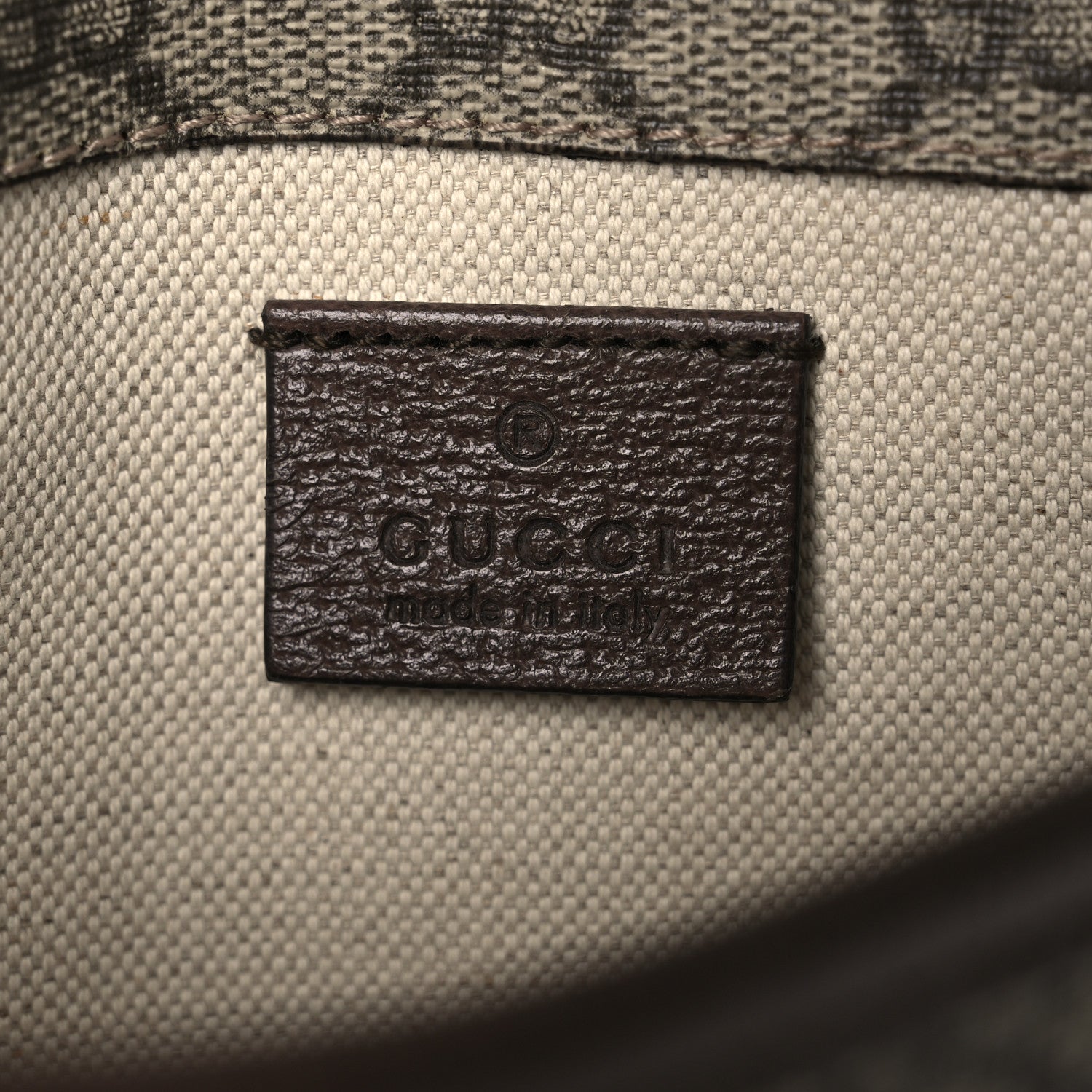 Gucci GG Supreme Monogram Neo Vintage Web Belt Bag Brown 6 of 12