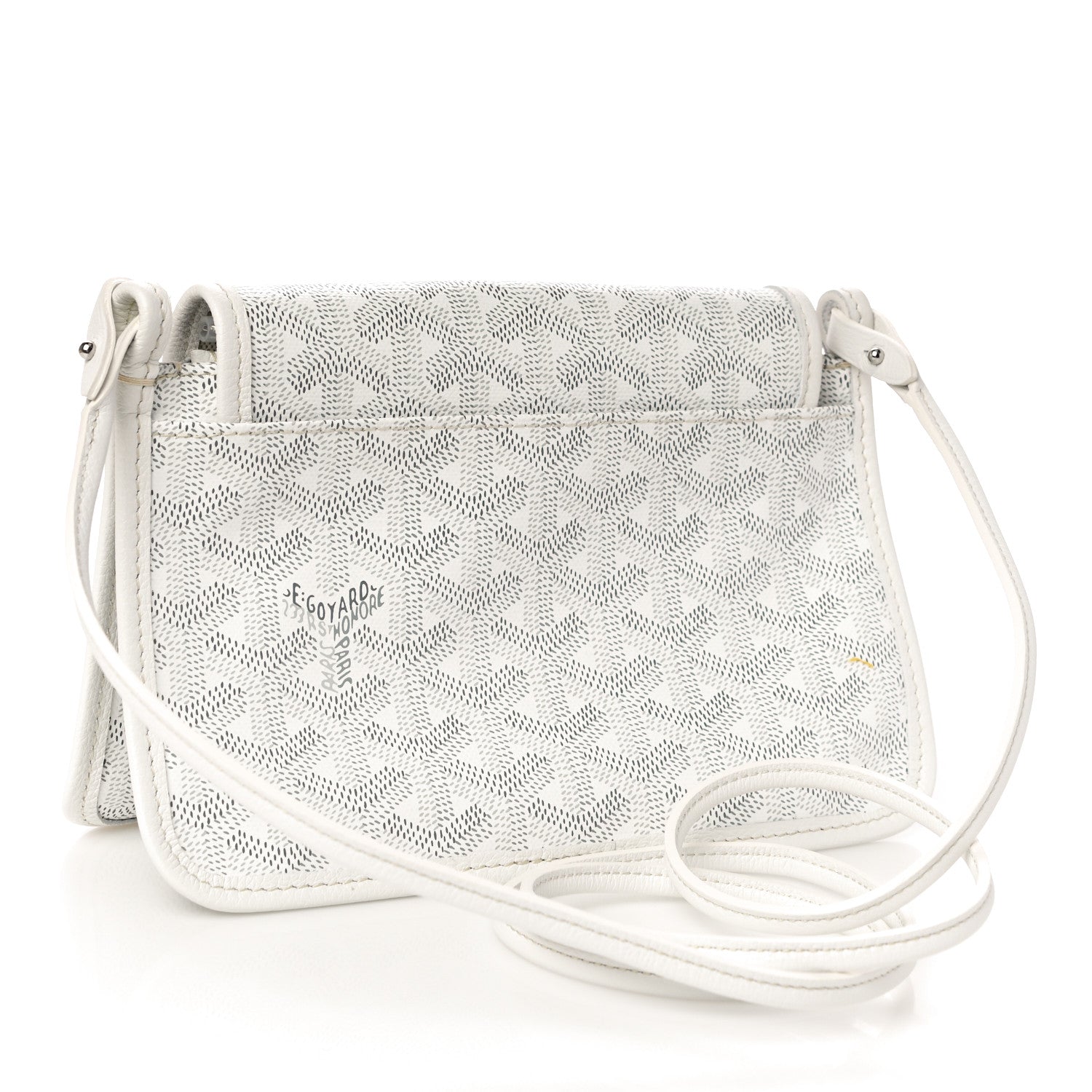 Goyard Goyardine Plumet Wallet Clutch White 3 of 9