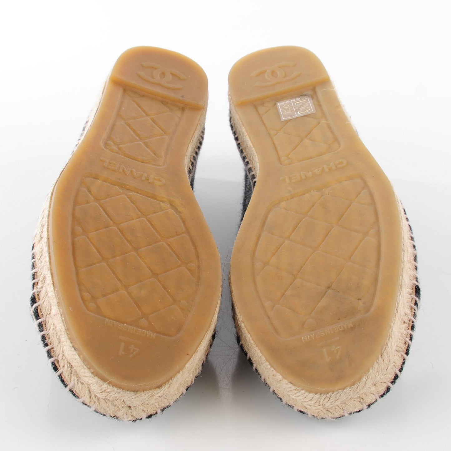Flannel CC Espadrilles 41 Grey Black