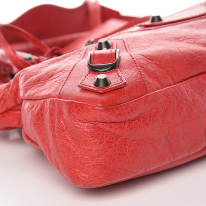 Balenciaga Agneau Classic Hardware First Rouge Coquelicot 10 of 11