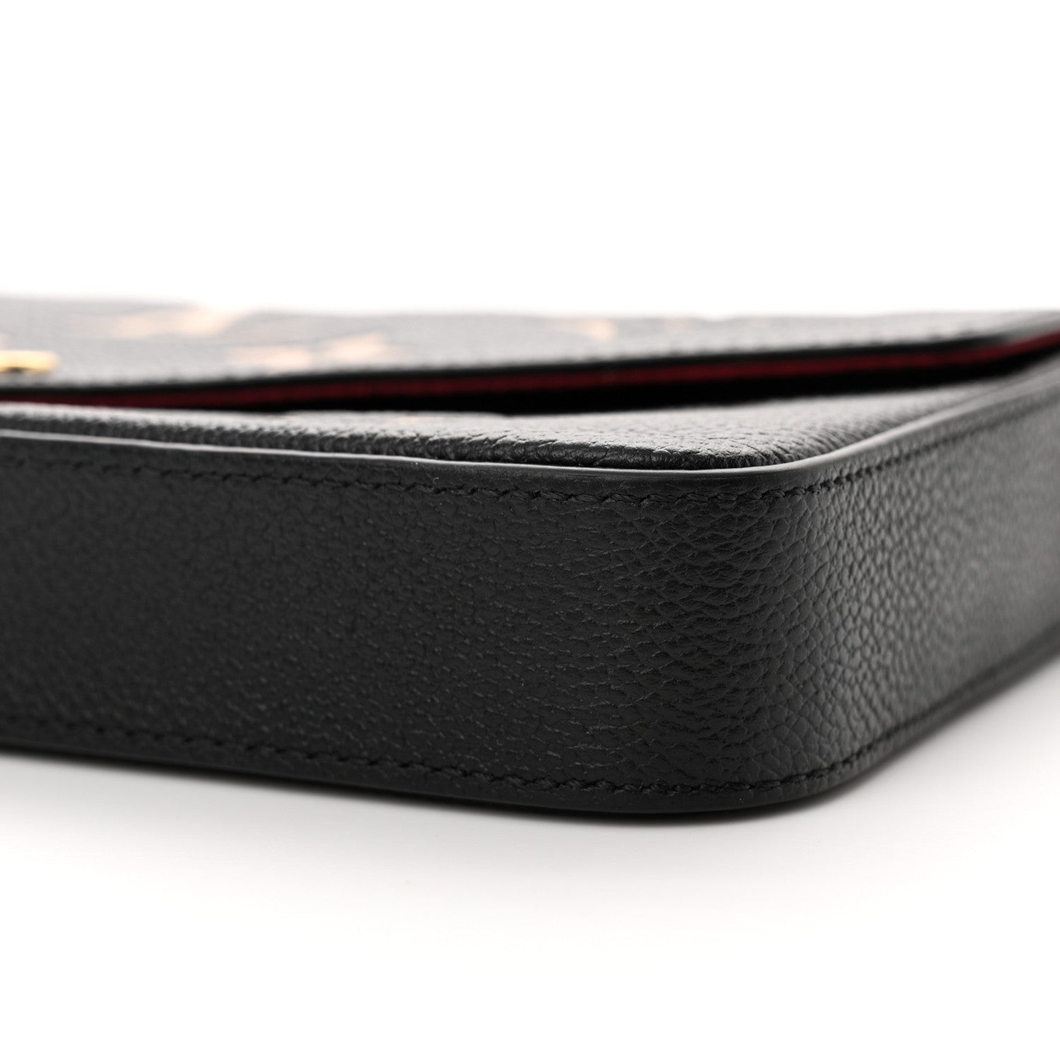 Louis Vuitton Empreinte Monogram Giant Felicie Pochette Black Beige 10 of 11