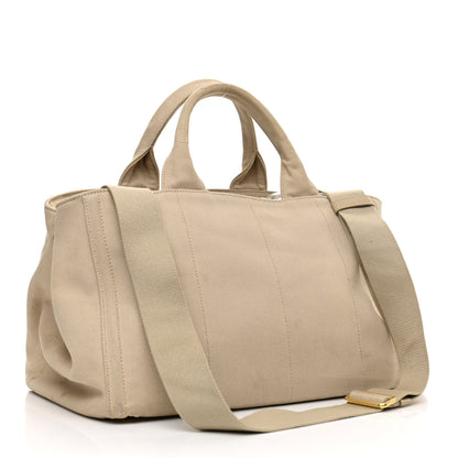 Prada Canapa Crystal Studded Tote Corda 3 of 16