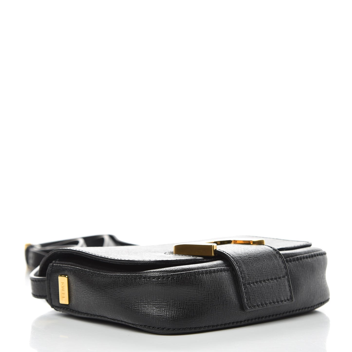 Vitello Elite Small Chameleon Messenger Black