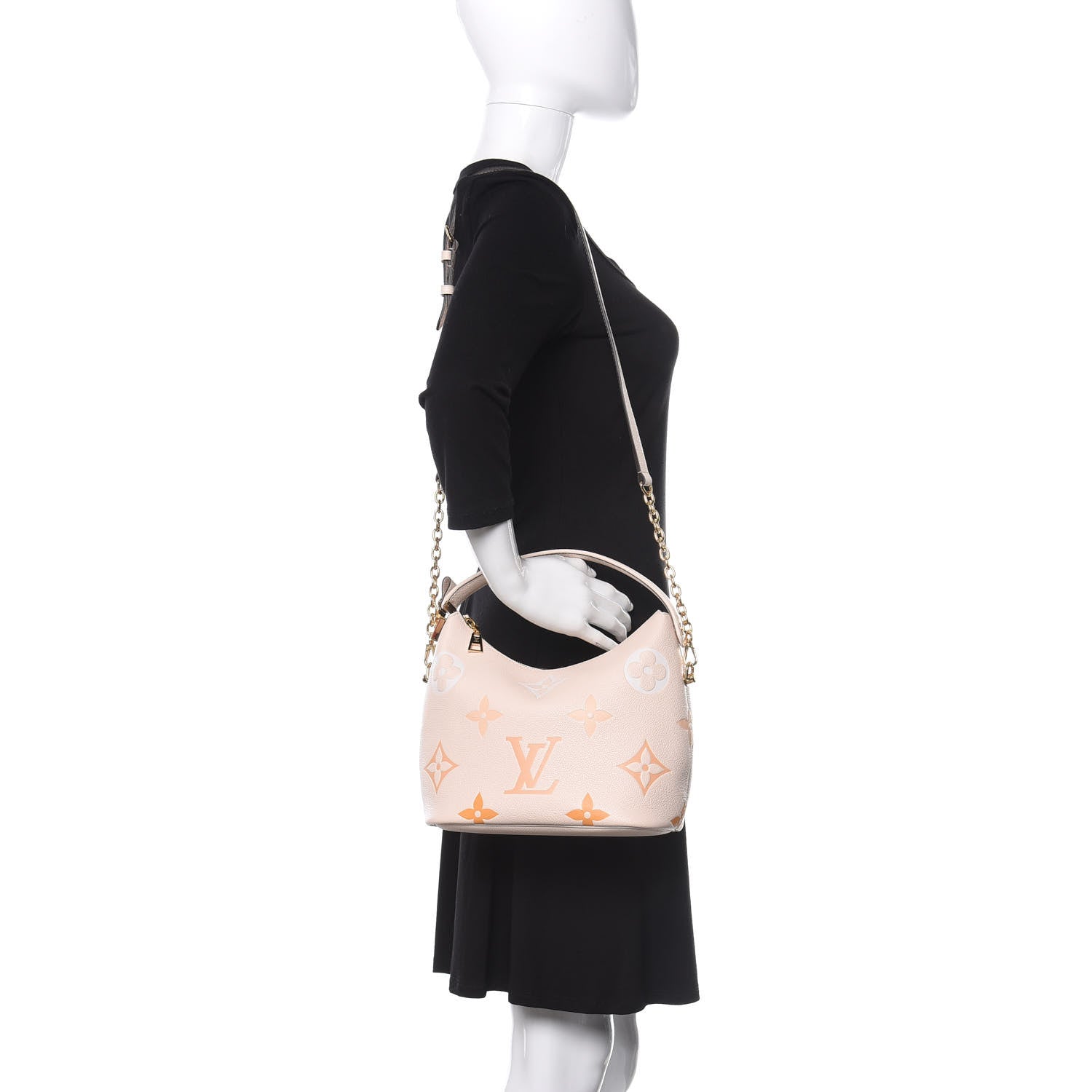 Louis Vuitton Empreinte Monogram Giant By The Pool Marshmallow Hobo Cream Saffron 2 of 10
