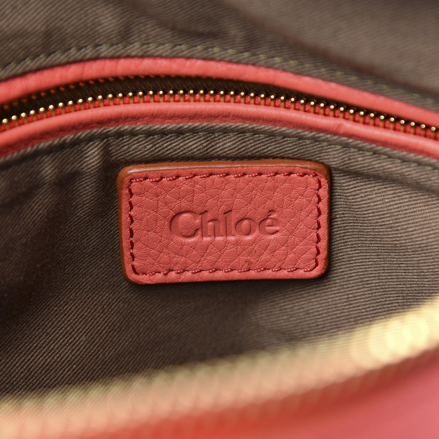Calfskin Medium Marcie Satchel Coral Pop