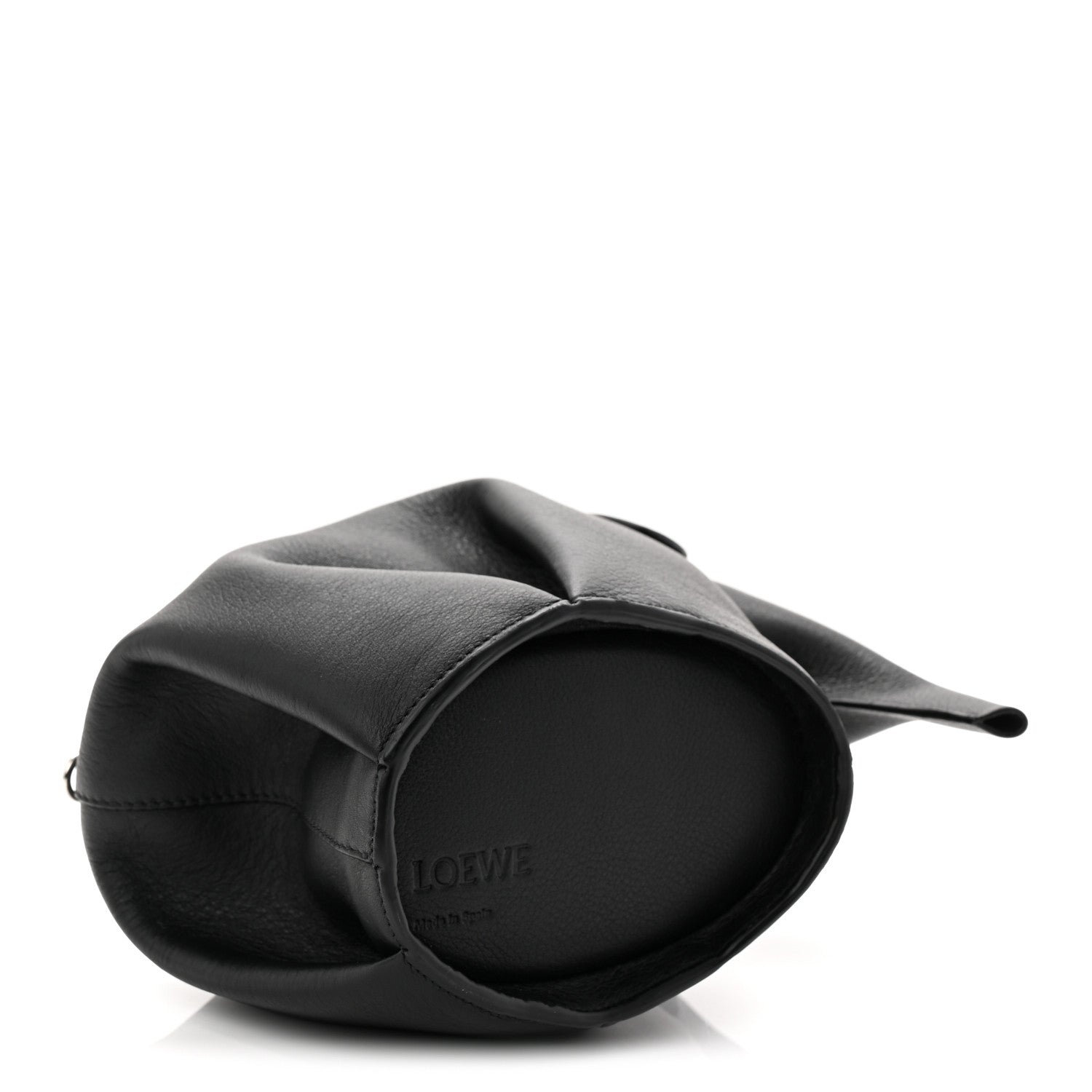 Loewe Calfskin Mini Elephant Crossbody Bag Black 1796143