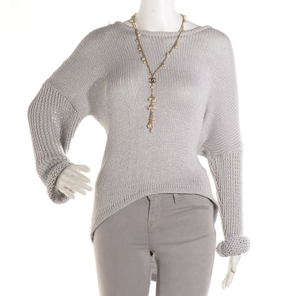 Chanel Pearl CC Drop Necklace Gold 2 of 6