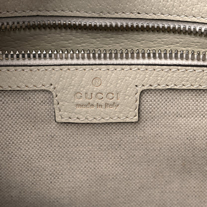 Gucci Canvas Interlocking GG Canvas Tote White 6 of 13