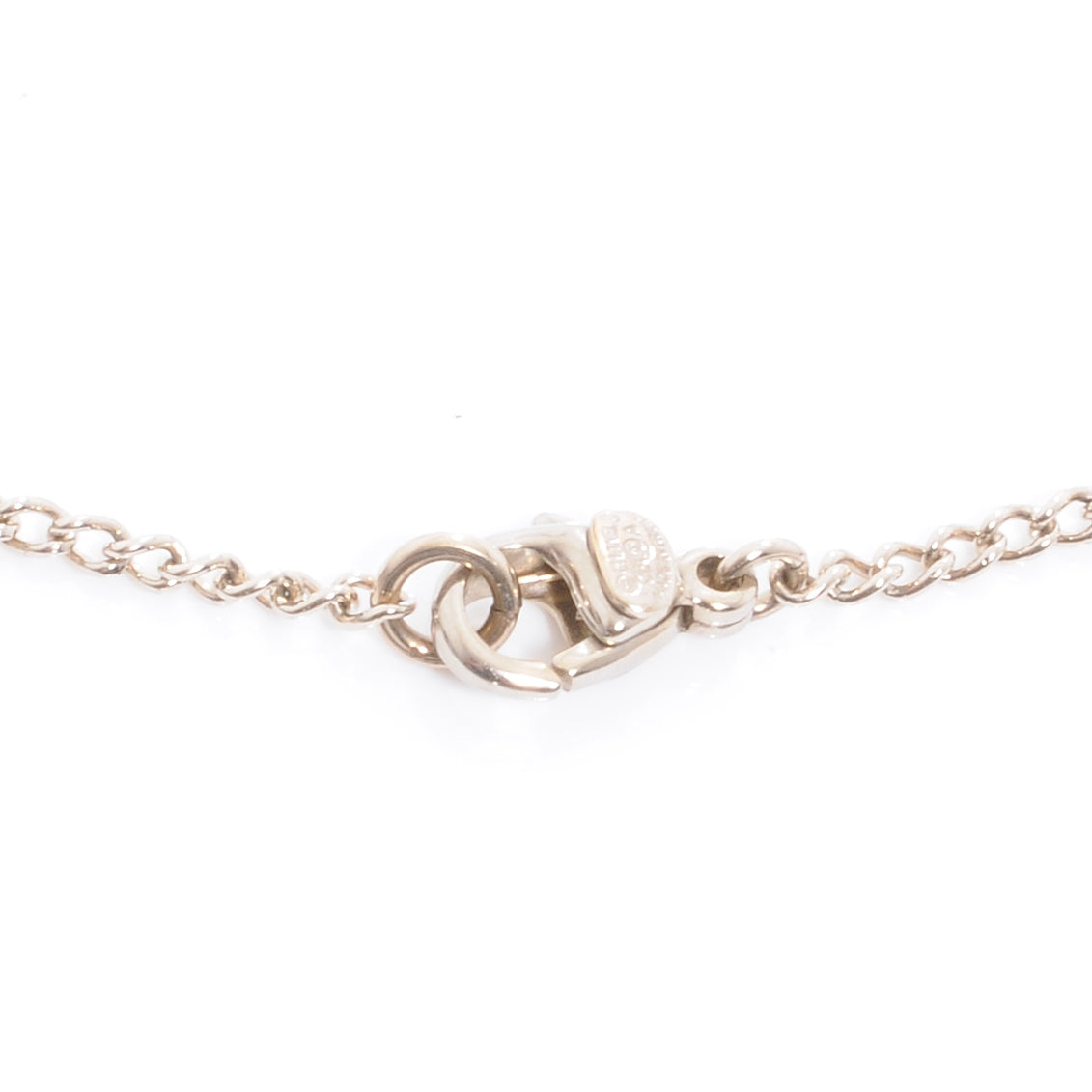 Pearl CC Chain Bracelet