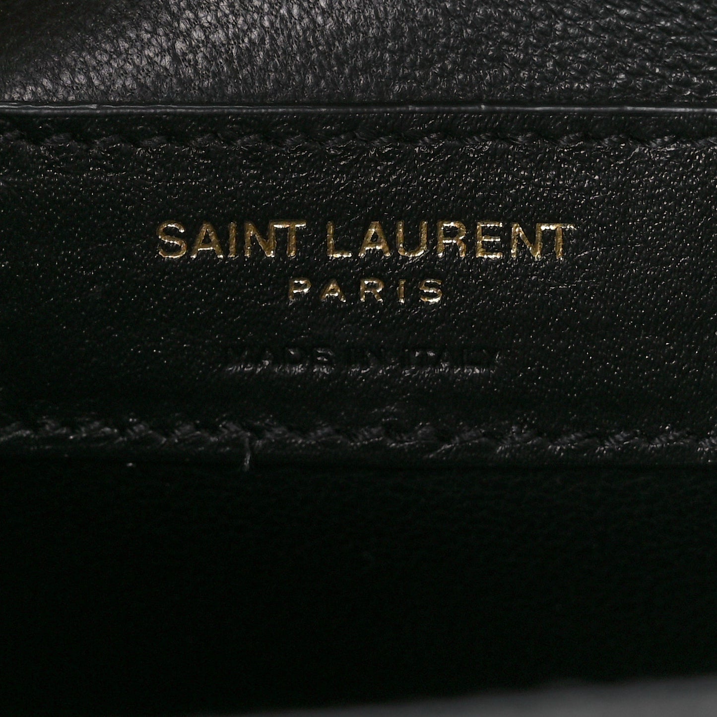 Grain De Poudre Medium Classic Monogram Kate Satchel Black