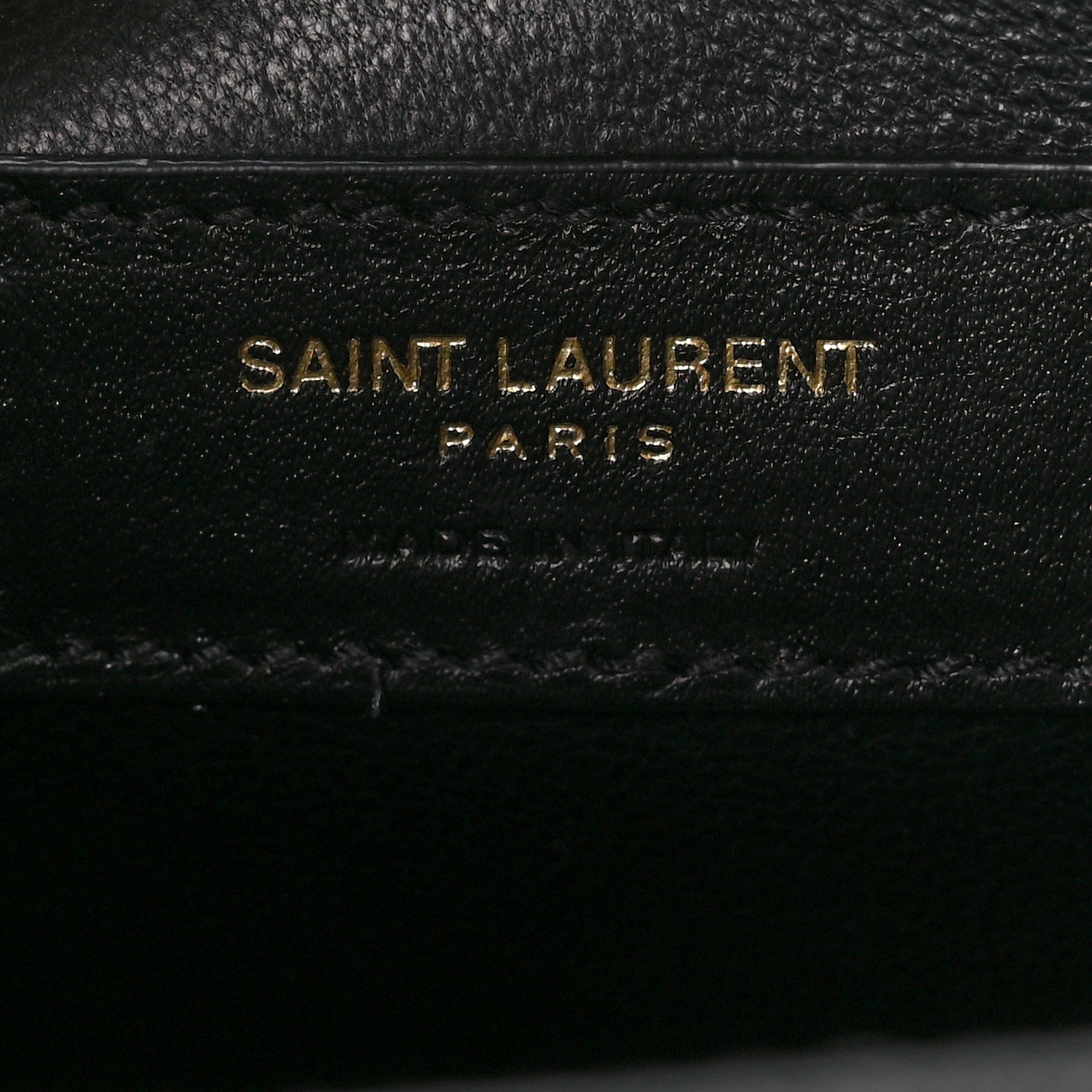 Saint Laurent Grain De Poudre Medium Classic Monogram Kate Satchel Black 7 of 11