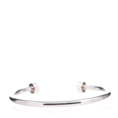 Tiffany Sterling Silver Return to Narrow Circle Edge Cuff Bracelet 3 of 6